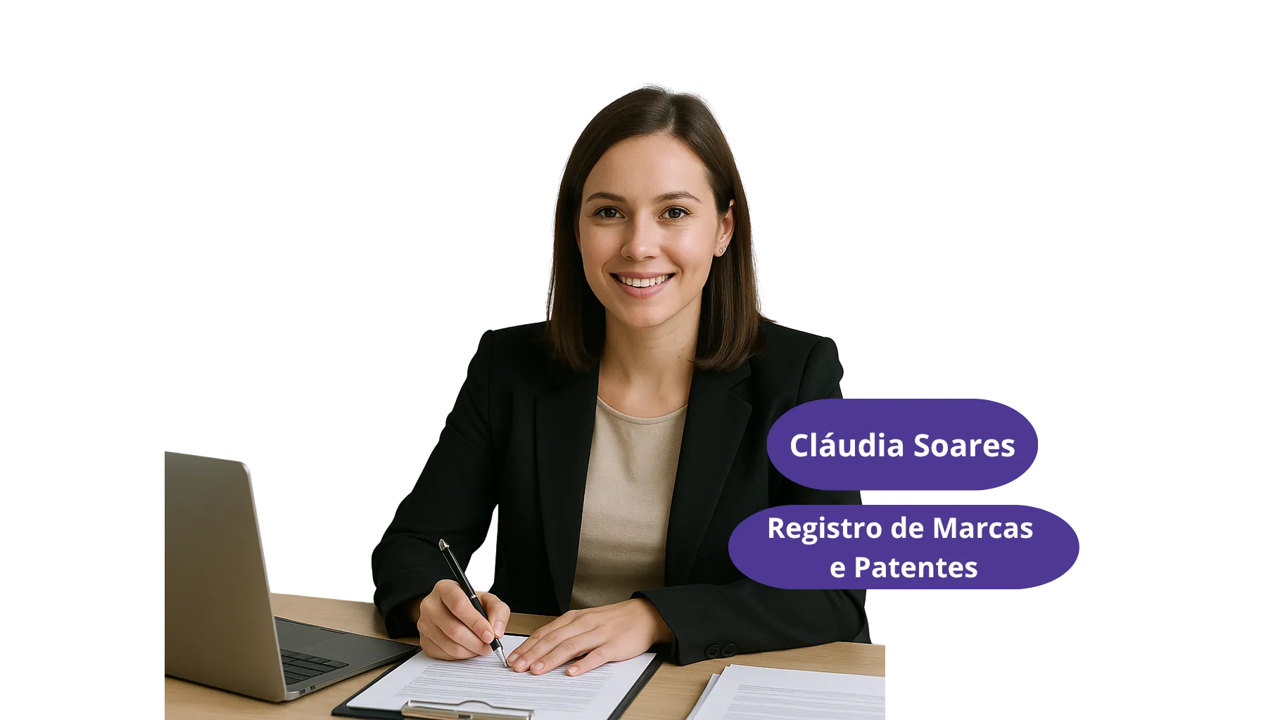 Consultora da Real Contabilidade responsável por Registro de Marcas e Patentes